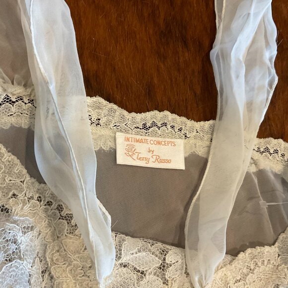 Vintage Intimate Concepts by Terry Russo Lace Lingerie Teddy Bodysuit Size M - Picture 7 of 7